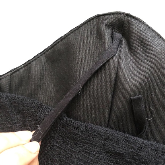 TALULA ARITZIA Black lace Tube Top - Picture 5 of 16